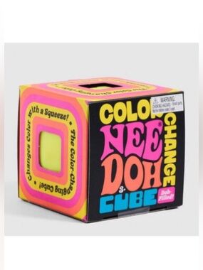 Needoh Color Changing Cube, Yellow